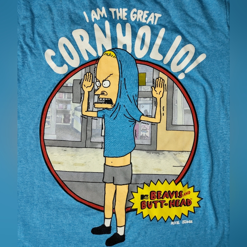 Beavis & Butthead Cornholio Graphic Shirt Small - Picture 4 of 4